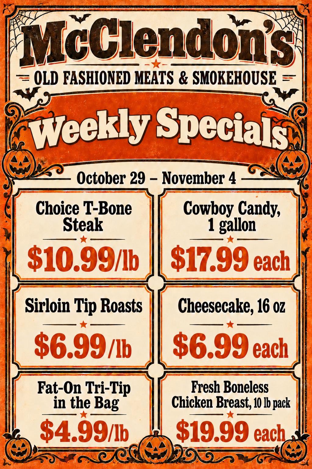 New weekly ad at McClendon’s